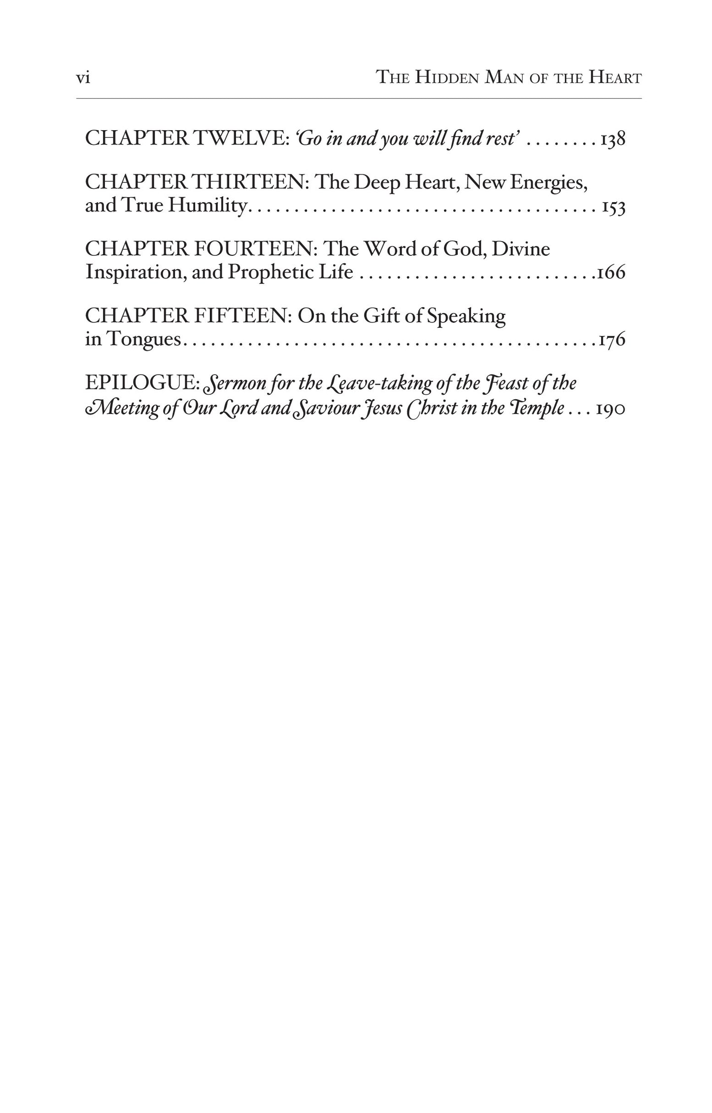 The Hidden Man of the Heart, by Archimandrite Zacharias