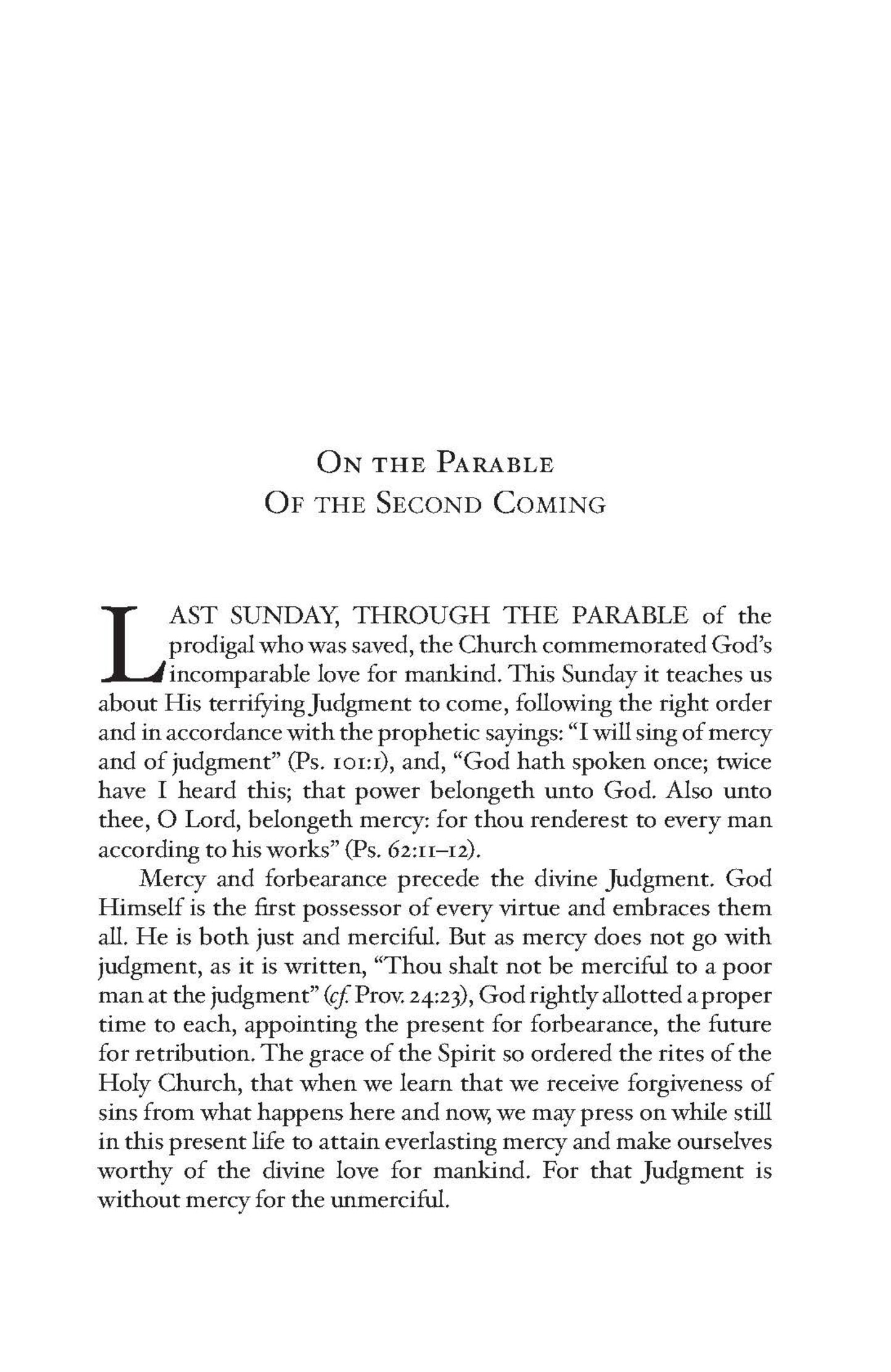 The Parables of Jesus