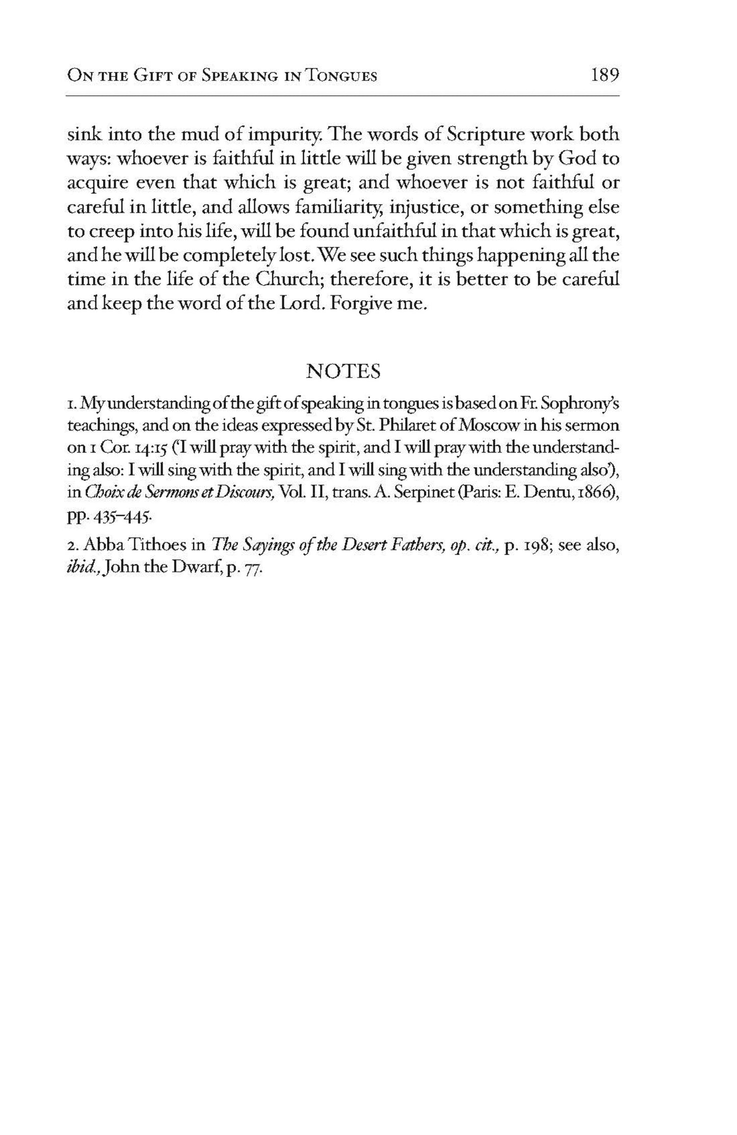 The Hidden Man of the Heart, by Archimandrite Zacharias