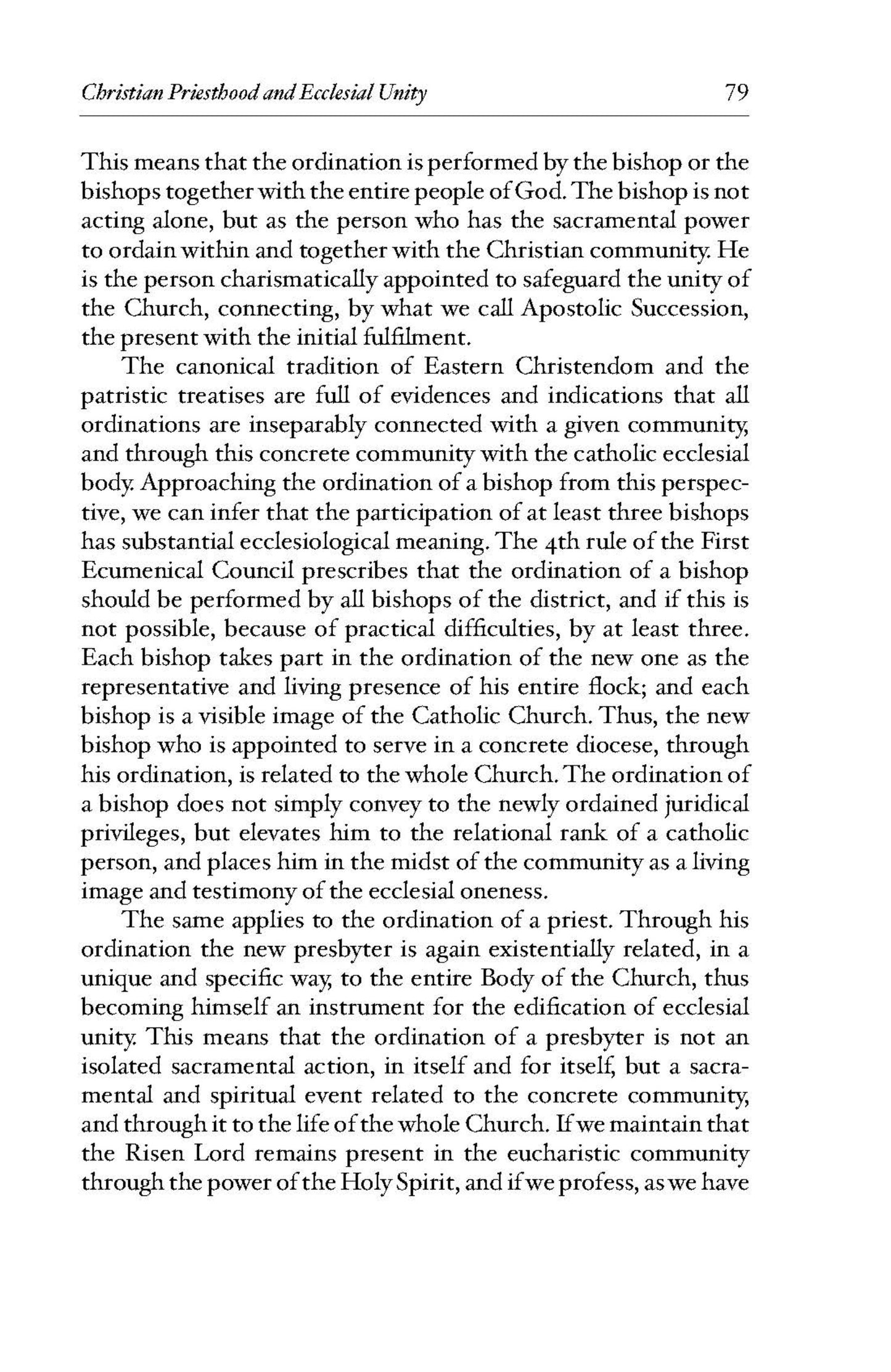 Ecclesial Being, by Constantine Scouteris