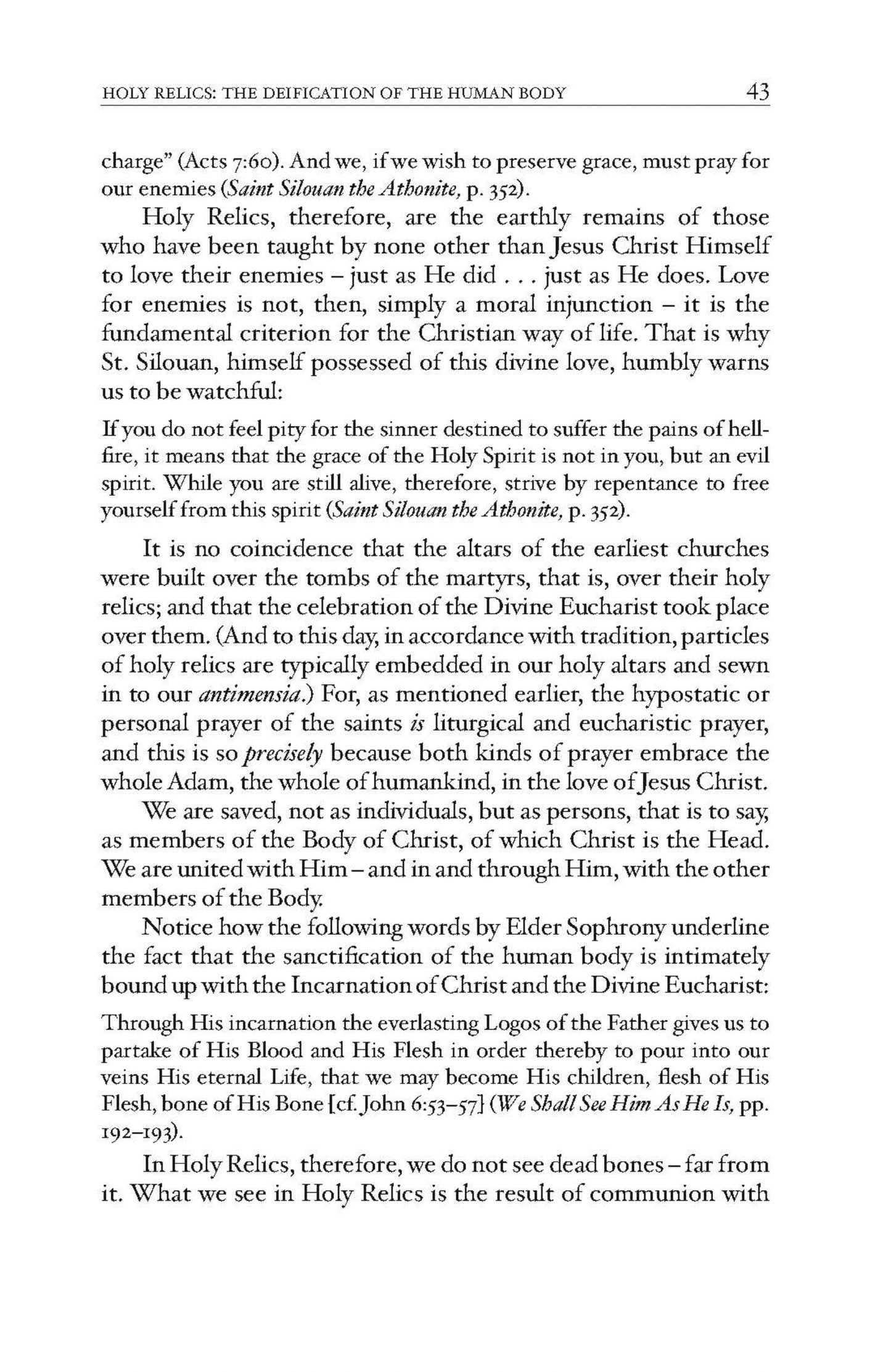 The Orthodox Understanding of Salvation, by C. Veniamin