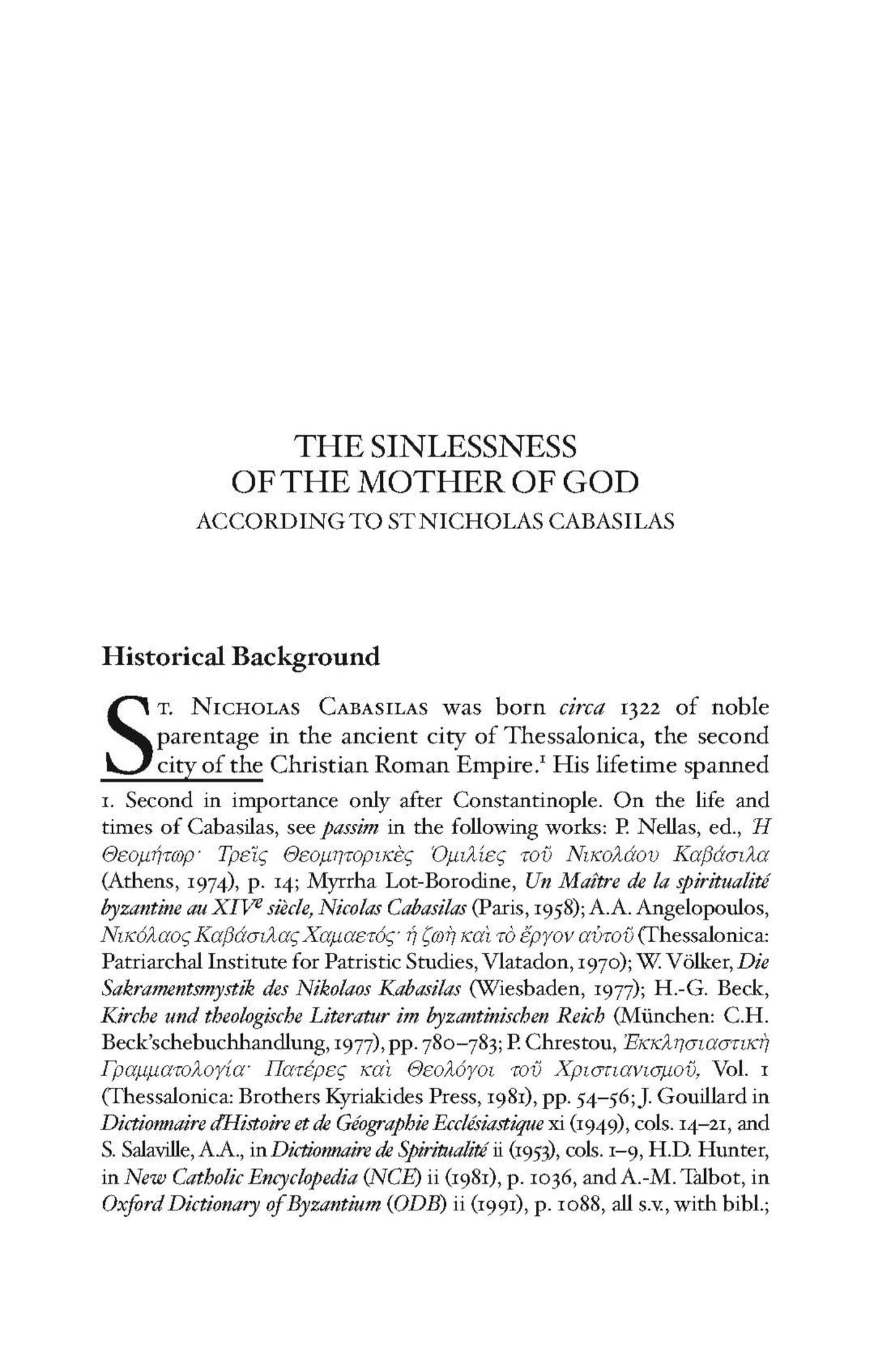 The Orthodox Understanding of Salvation, by C. Veniamin