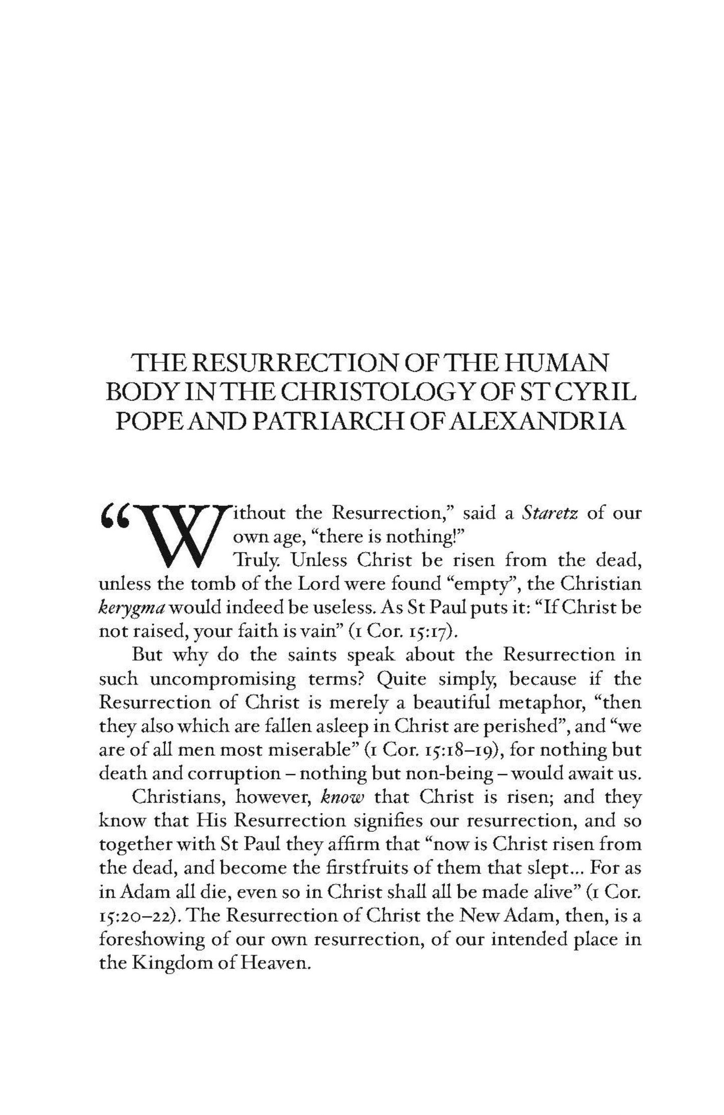 The Orthodox Understanding of Salvation, by C. Veniamin