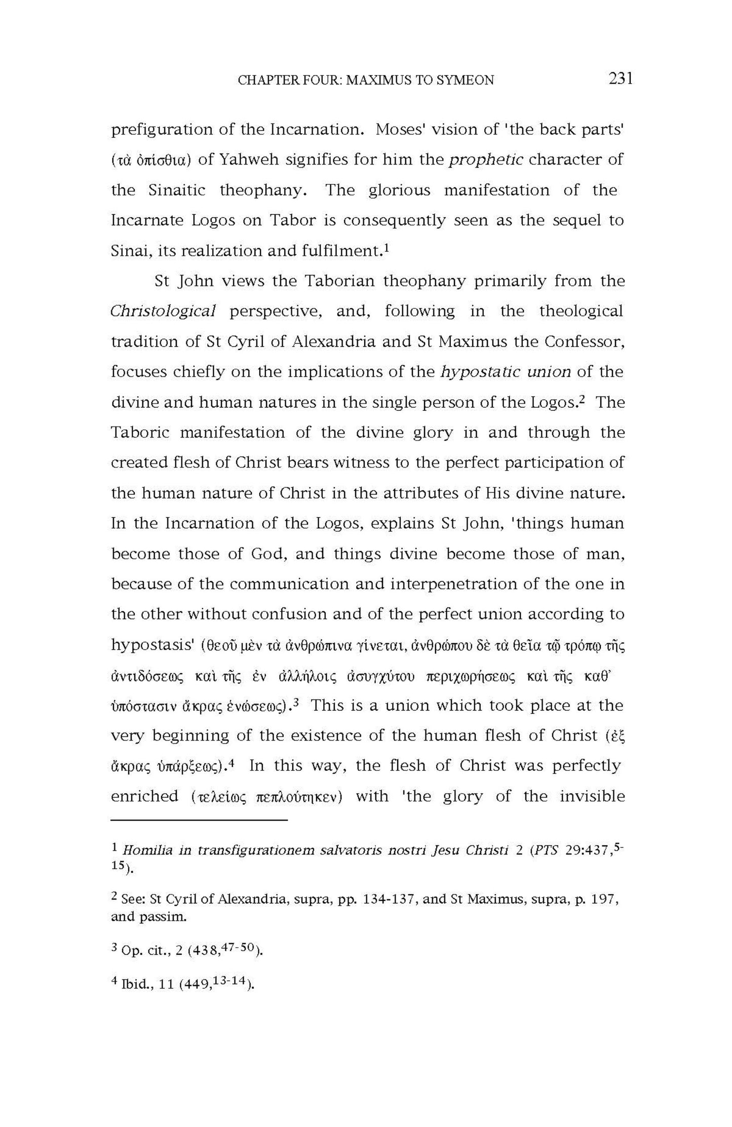 The Transfiguration of Christ in Greek Patristic Literature, by C. Veniamin