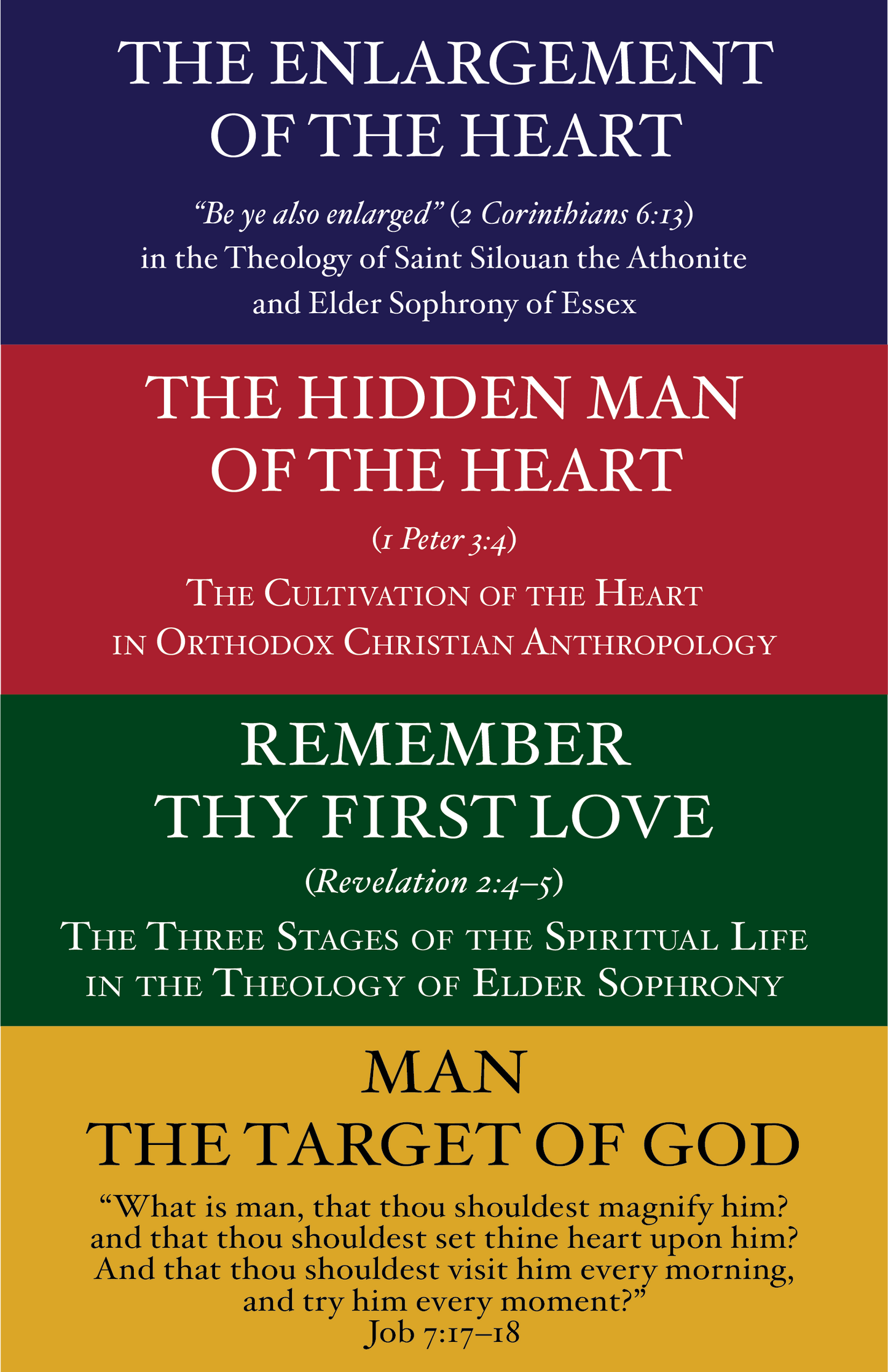 Set of 4 Classics by Archimandrite Zacharias